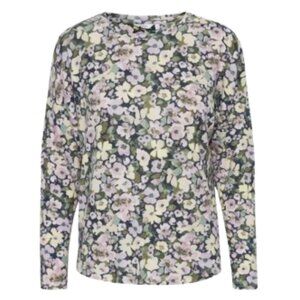 B.Young Floral Long Sleeve Women's Top BYSKY AOP PULLOVER